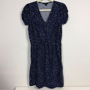 Banana Republic Factory Navy Heart Dress M